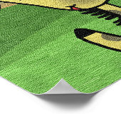 Giraffe Familie Poster (Hoek)