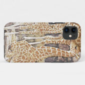 Giraffe Famille iPhone 5 Coque (Dos (Horizontal))