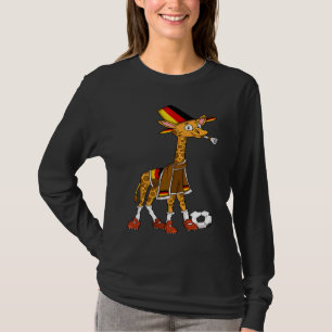 Giraffe Fan Duitsland T-shirt