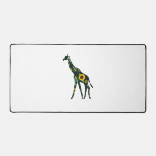 Giraffe Fille de tournesol Ruminant Floral Hawaiia