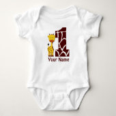 Giraffe First BIrthday Shirt (Voorkant)