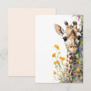 Giraffe Flat Kaart
