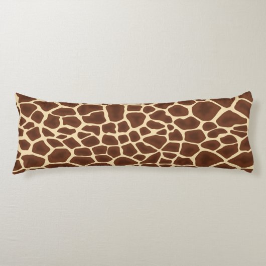 Giraffe Flecken Druck Lichaamskussen (Voorkant)