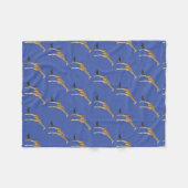 Giraffe Fleece Deken (Voorkant (Horizontaal))