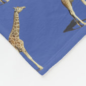 Giraffe Fleece Deken (Hoek)