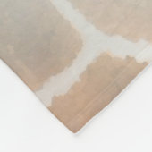 Giraffe fleece deken (Hoek)