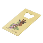 Giraffe Fleurs de Portrait Jaunes (Devant Angle)