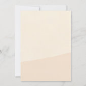 Giraffe Florale rose Safari Baby shower Merci (Dos)