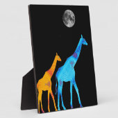 Giraffe Fotoplaat (Zijkant)