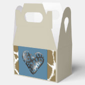 Giraffe Fur Pattern Bedankdoosjes (Geopend)