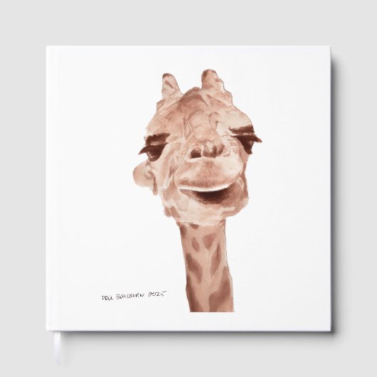 giraffe gastenboek (Voorkant)