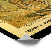  Giraffe Gazelle Natural History Afdrukken Poster (Hoek)