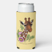 Giraffe Geel Portretbloemen (Seltzer Voorkant)