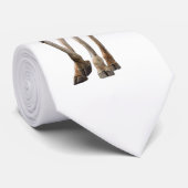 Giraffe genoemd Stropdas bovenaan punt...! (Opgerold)