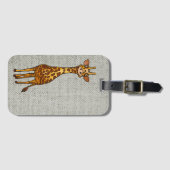 giraffe Gepäckanhänger Bagagelabel (Voorkant (horizontaal))