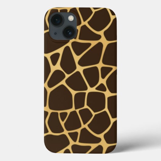Giraffe geplaatst achtergrond Case-Mate iPhone case (Achterkant)