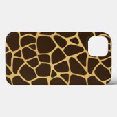 Giraffe geplaatst achtergrond Case-Mate iPhone case (Achterkant (horizontaal))