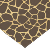 Giraffe geplaatst achtergrond korte tafelloper (Hoek)