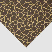 Giraffe geplaatst achtergrond tissuepapier (Detail)