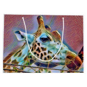 GIRAFFE GIFT BAG GROOT CADEAUZAKJE (Achterkant)