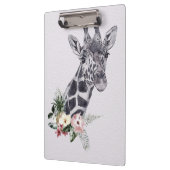 Giraffe Giraffe Lover met ventilator Klembord (Links)