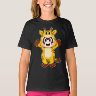 Giraffe Girl Costume T-shirt
