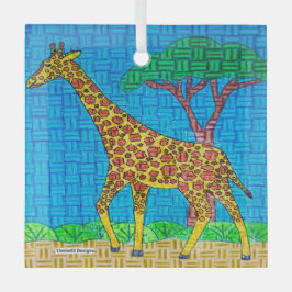 Giraffe - Glas Ornament