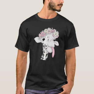 Giraffe Grafische Cute Giraffe Koel Dier 6 T-shirt
