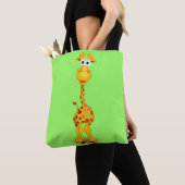 Giraffe GreenTote Bag Draagtas (Dichtbij)