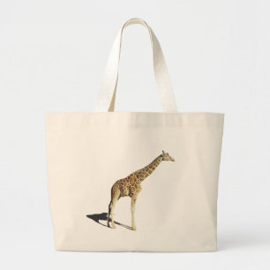 Giraffe Grote Tote Bag