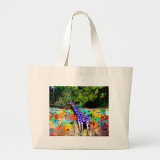 Giraffe Grote Tote Bag