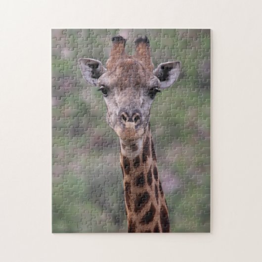 Giraffe Headshot Legpuzzel (Verticaal)