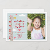 Giraffe Heart Cute Pun Valentijn Foto (Voorkant / Achterkant)