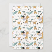 Giraffe Holiday Kaart (Achterkant)