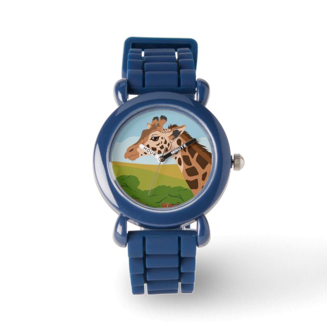 Giraffe Horloge (Voorkant)