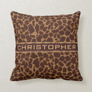 Giraffe Huid printpatroon aanpassen Kussen