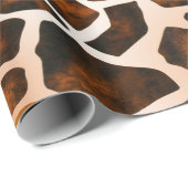 Giraffe Huidpatroon Inpakpapier (Rol Hoek)