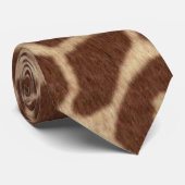 Giraffe Huidvlekken 2 Stropdas (Opgerold)