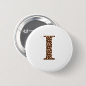 GIRAFFE I RONDE BUTTON 5,7 CM (Voorkant /achterkant)