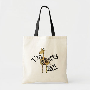 Giraffe Ik ben Tall Tote Bag