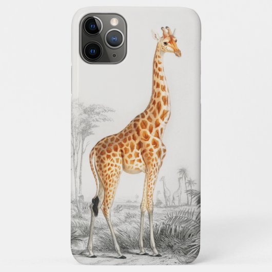 Giraffe Illustratie Art Print Case-Mate iPhone Case (Achterkant)