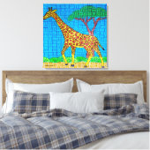 Giraffe - Impression en toile (Insitu(Chambre))