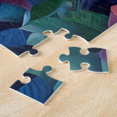 Giraffe in de bomen legpuzzel (Zijkant)