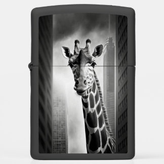 Giraffe in een Cityscape