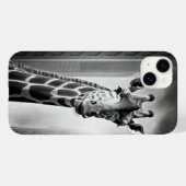 Giraffe in een Cityscape Case-Mate iPhone Case (Achterkant (horizontaal))