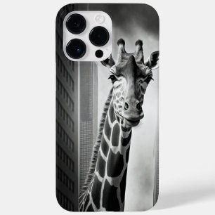 Giraffe in een Cityscape Case-Mate iPhone 14 Pro Max Hoesje