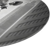 Giraffe in een Cityscape Snijplank (Hoek)