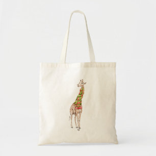 Giraffe in een Scarf Tote Bag