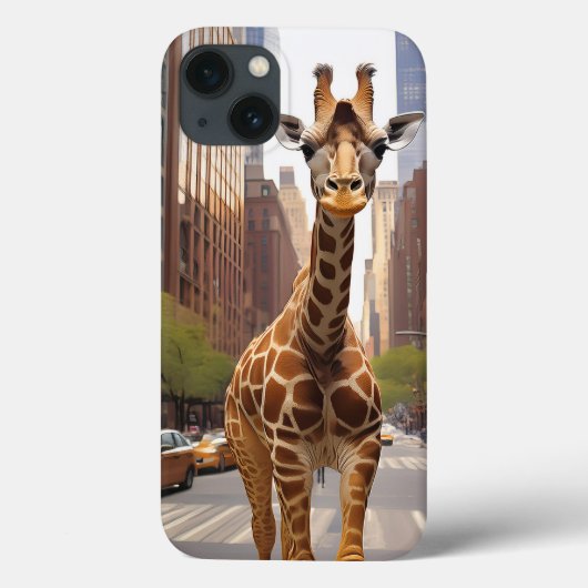 Giraffe in NYC Case-Mate iPhone Case (Achterkant)