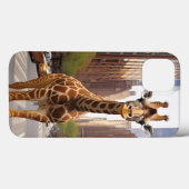 Giraffe in NYC Case-Mate iPhone Case (Achterkant (horizontaal))